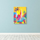 Sevilla, Spanje. Canvas Afdruk (Insitu (Houten vloer))