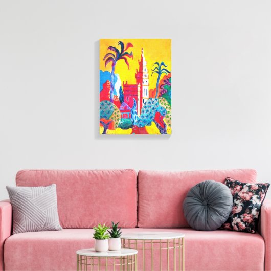 Sevilla, Spanje. Canvas Afdruk (Insitu (Woonkamer))