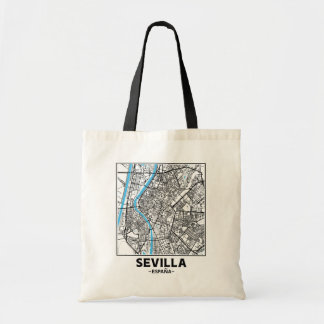 Sevilla, Spanje, Stadsplatstasbag Tote Bag