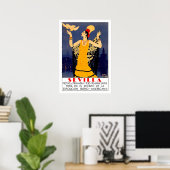 Sevilla, stad, Spanje,  promotietoerisme Poster (Thuiskantoor)