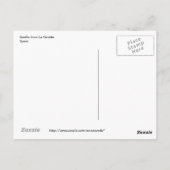 Sevilla van het Briefkaart La Giralda (Achterkant)