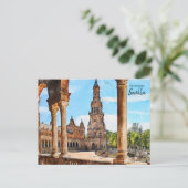 Seville Plaza de Espana Briefkaart (Staand voorkant)