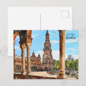 Seville Plaza de Espana Briefkaart (Voorkant / Achterkant)