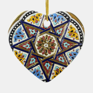 Seville-sierplant Keramisch Ornament