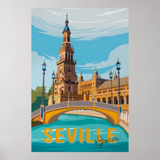 Seville, Spain Poster (Voorkant)
