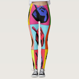 Sevion Pop Art Leggings