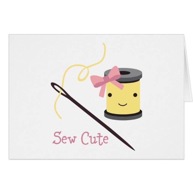 Sew Cute (Voorkant Horizontaal)