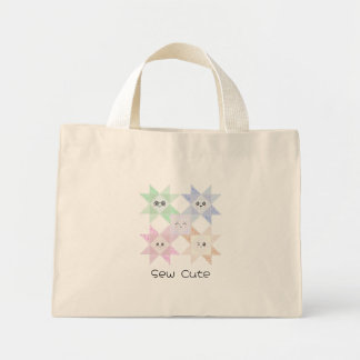 Sew Cute boodschappentas Mini Tote Bag