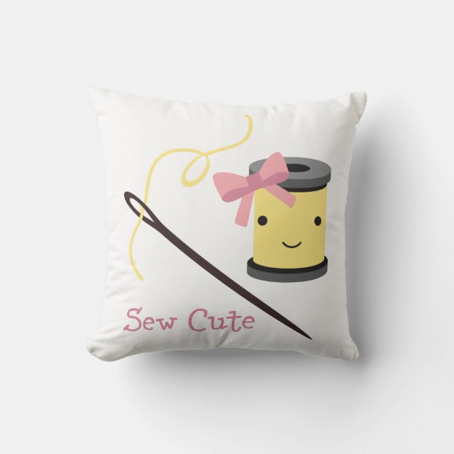 Sew Cute Kussen (Voorkant)