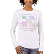 Sew Happy lange mouw t-shirt