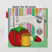 Sew So Pretty Invices SRF Kaart (Voorkant / Achterkant)