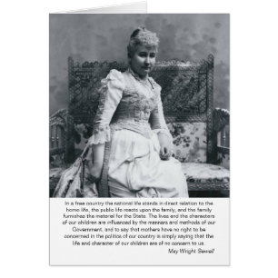 Sewall-Mères et politique de mai Wright