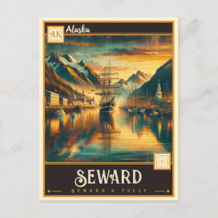 Seward, Alaska    Briefkaart