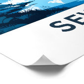 Seward Alaska Reisprint Poster (Hoek)