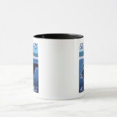 Seward, AlaskaOrca en Calf Scene Mok (Midden)