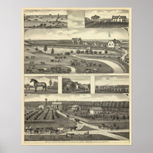 Seward Boerderijen, Nebraska Poster