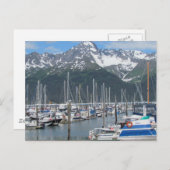 Seward Harbour, Alaska Briefkaart (Voorkant / Achterkant)