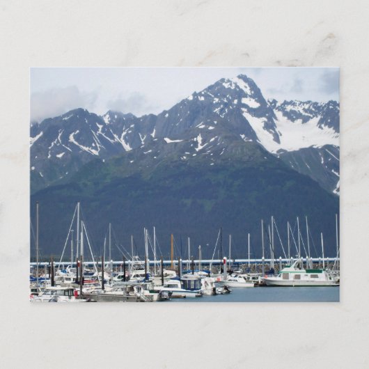 Seward Harbour in Alaska Briefkaart (Voorkant)
