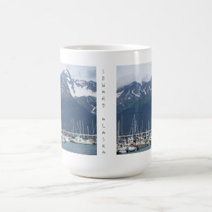 Seward, tasse de voilier de port de l'Alaska