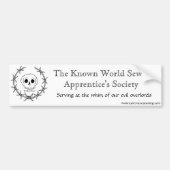 Sewer Apprentice Society Bumpersticker (Voorkant)