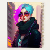 Sewer Emo Punk Lady Planner (Achterkant)