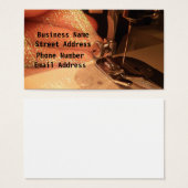 Sewing With Care Business Card (Devant & derrière)