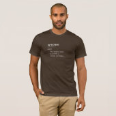 SEXCUSE DEFINITIE T-SHIRT (Voorkant volledig)