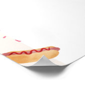 Sexe Reveal BabyQ Bureau de vote affiche (Coin)