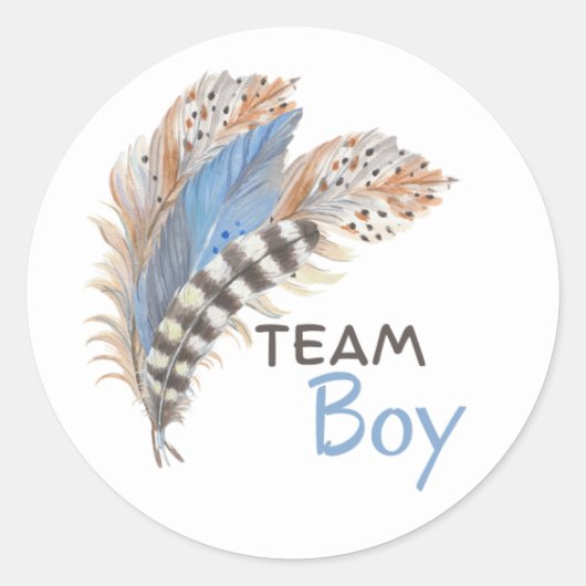 Sexe Reveillez Team Boy Blue Sticker (Devant)