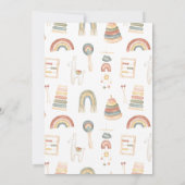 Sexe Révéler Boho Vêtements Invitation (Dos)