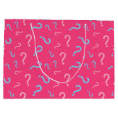 Sexe Révéler Fuchsia Sac cadeau (Dos)