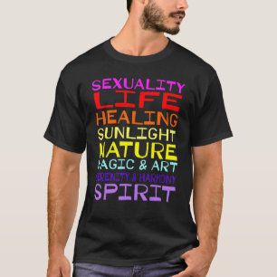 Sexuality Life Healing Sunlight Natuur Magic Seren T-shirt
