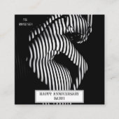 Sexy bruiloft Jubileum ondeugend Informatiekaartje (Voorkant)