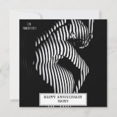 Sexy bruiloft Jubileum ondeugend Save The Date (Voorkant)