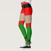 Sexy Elf Kerstkostuum Leggings (Links)