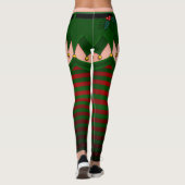 Sexy Elf Leggings kerstkostuum Pants (Achterkant)