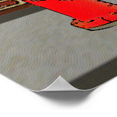 Sexy Firefighter PinUp Poster (Hoek)