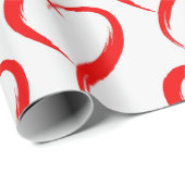 sexy hart (wit) cadeaupapier (Rol Hoek)