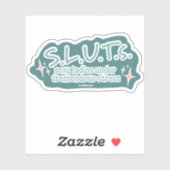 Sexy Ladies Under Tremendy Stress Sticker (Feuille)