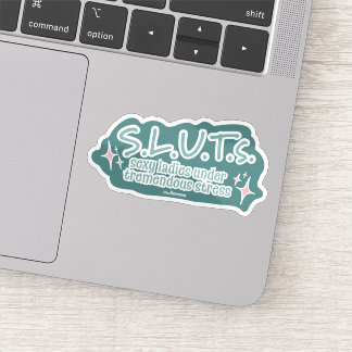 Sexy Ladies Under Tremendy Stress Sticker