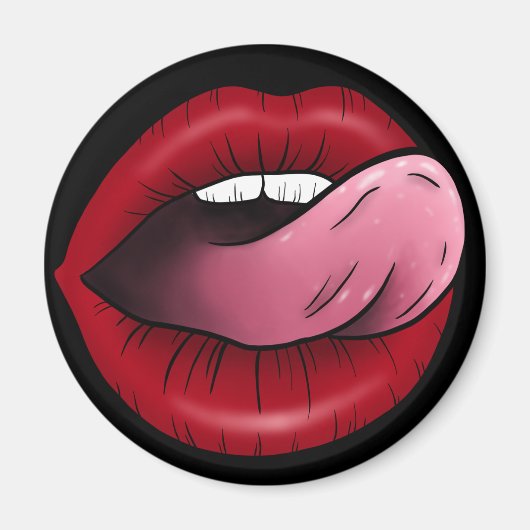Sexy lippen magneet (Voorkant)