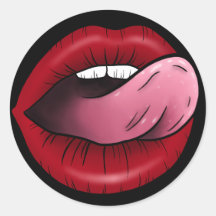 Sexy lippen Sticker