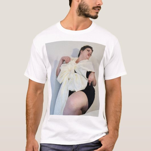 Sexy Pose Mannen (of LGBTQ) T-Shirt (Voorkant)