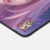 Sexy rose Anime Girl Bureau Mat (Coin)