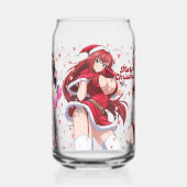 Sexy Santa Marry Cristmas Pink Heart Anime Diva (Gauche)