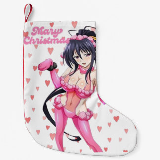 Sexy Santa Marry Cristmas Pink Heart Anime Diva Kleine Kerstsok