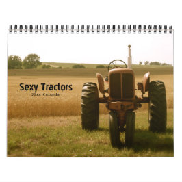 "Sexy"-tractorkalender: Jaar aanpassen Kalender