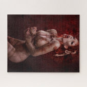 Sexy Vampire Horror Puzzle Legpuzzel (Horizontaal)