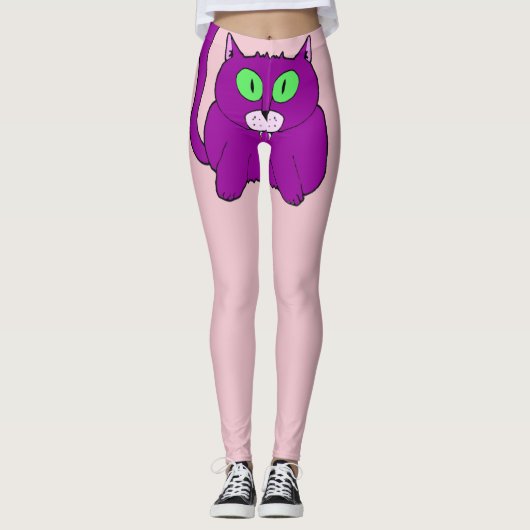 Sexy Vampire Mew Cat Leggings (Devant)