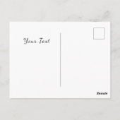 Seychellen Beach Art Ocean Lover Briefkaart (Achterkant)